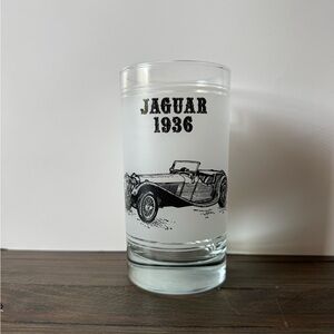 Jaguar 1936 Vintage Glass